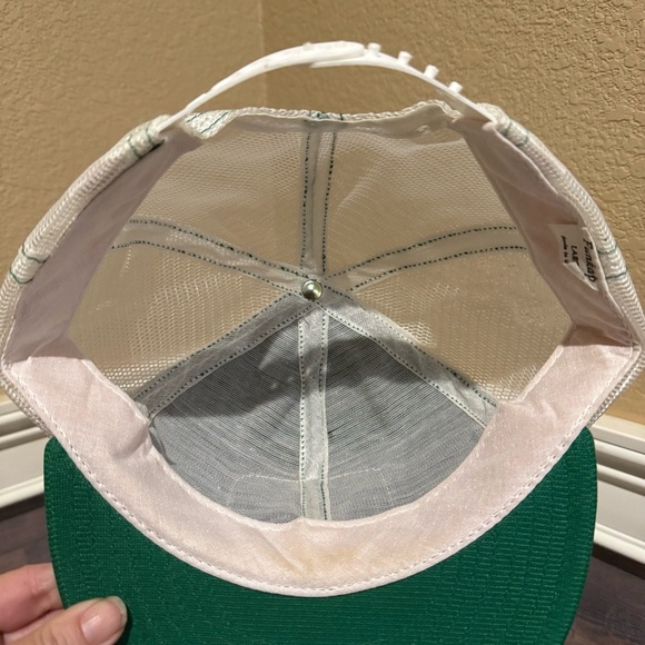 REMINGTON First In The Field Snapback Green Goose Patch MADE USA Large - Picture 6 of 10